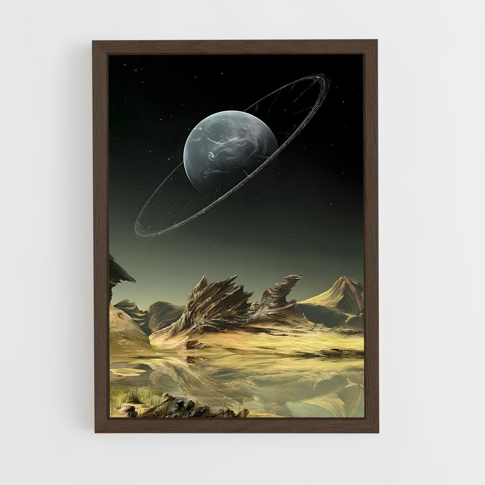 Poster paysages sublimes de mondes – affiche Art spatial (vue 5)
